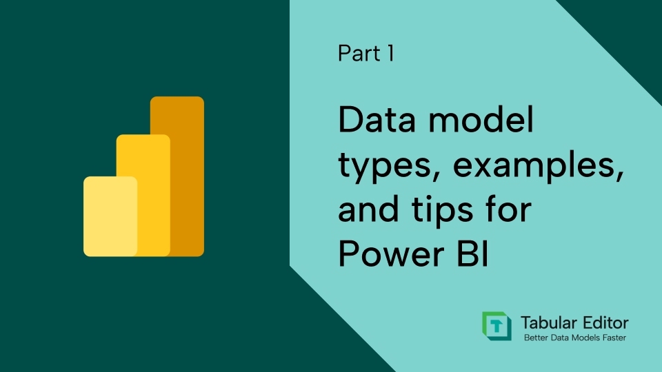 Data model types, examples, and tips for Power BI