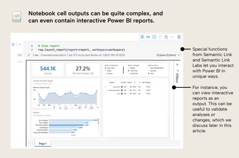 Introducing notebooks for Power BI people: simple introduction