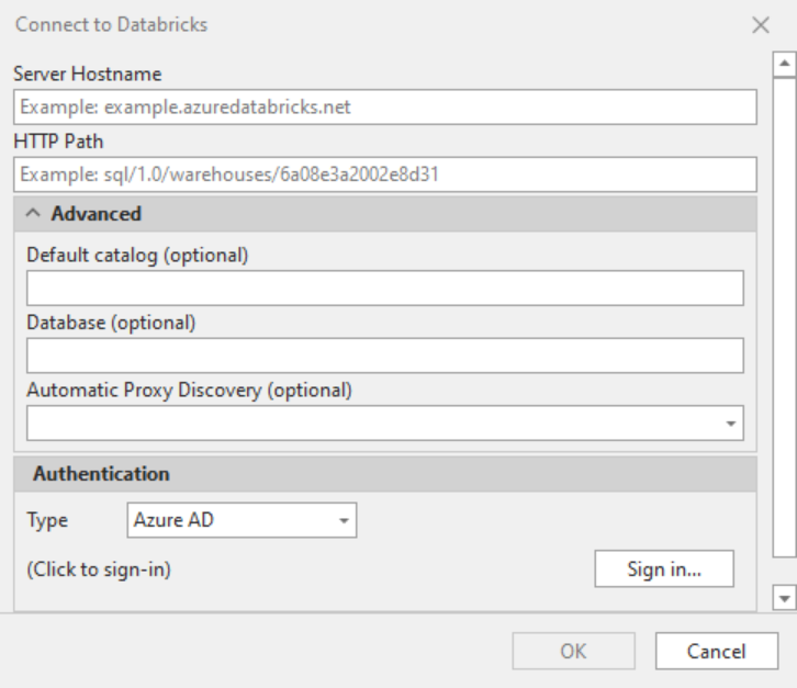 Connect to Databricks