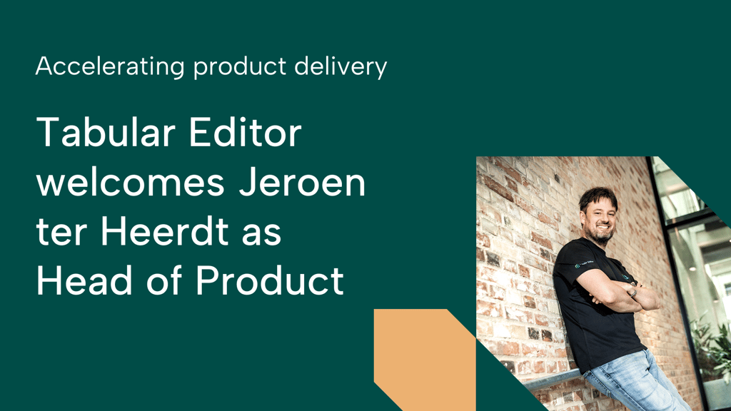 Tabular Editor welcomes Jeroen ter Heerdt as Head of Product