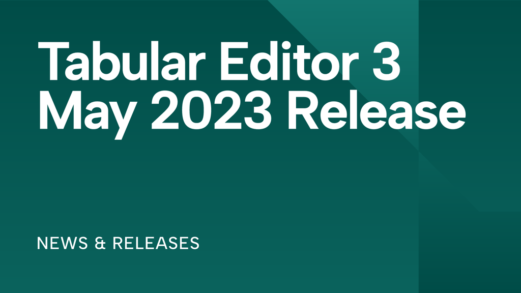 Tabular Editor 3 May 2023 Release