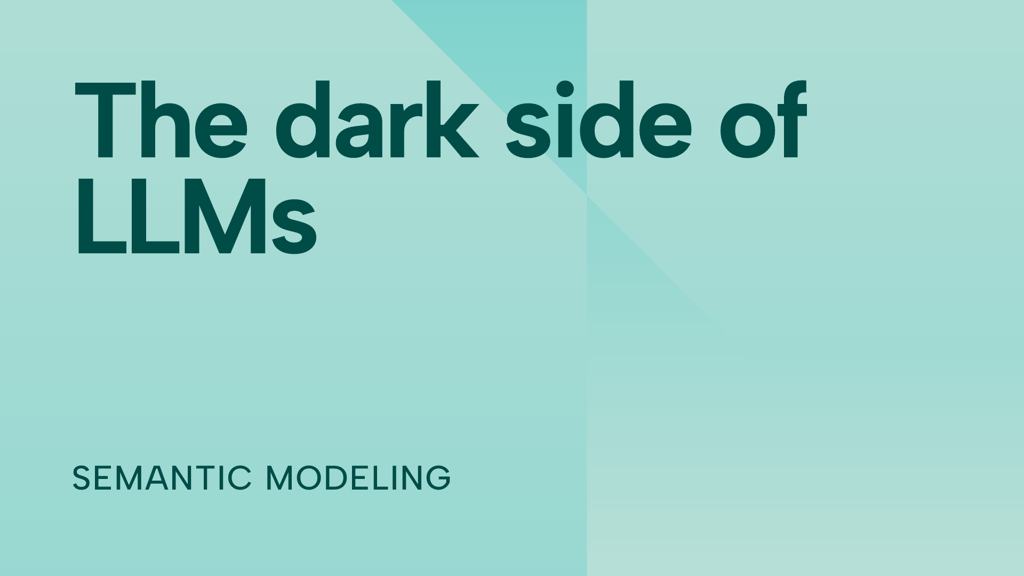 The dark side of LLMs: Security risks in semantic model development