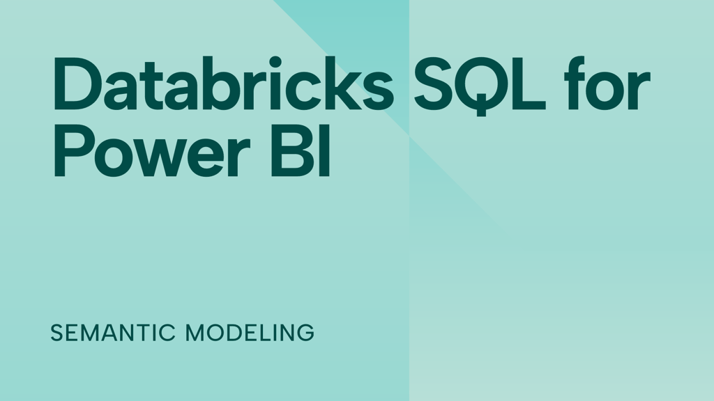 How to configure a Databricks SQL warehouse for Power BI