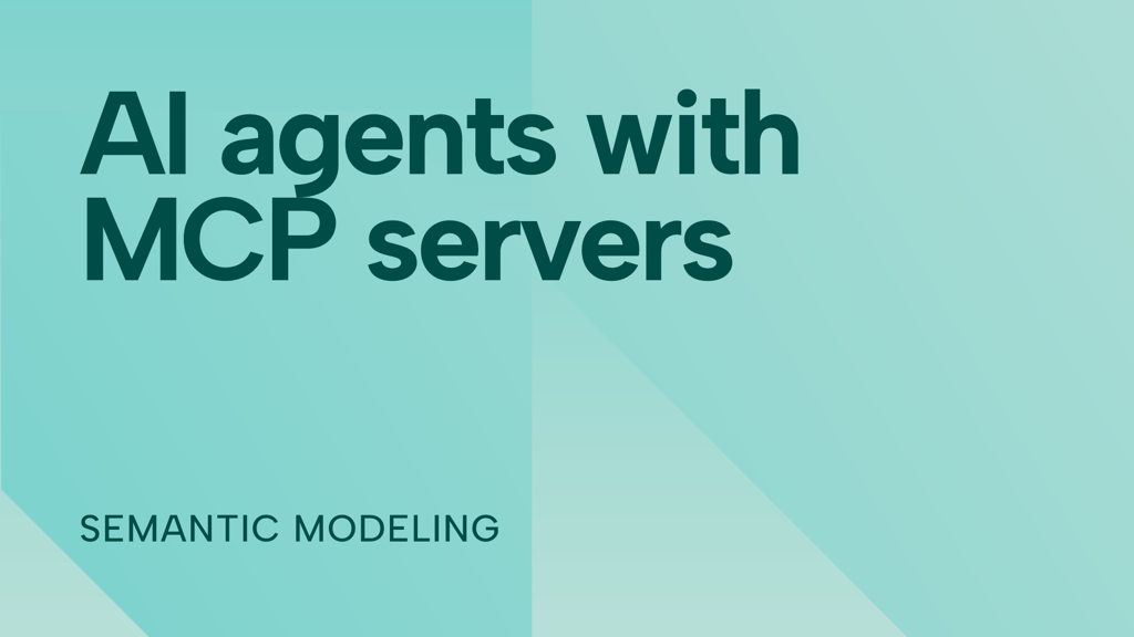 AI agents that work with Power BI semantic model MCP servers