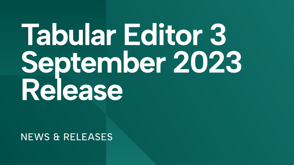 Tabular Editor 3 September 2023 Release