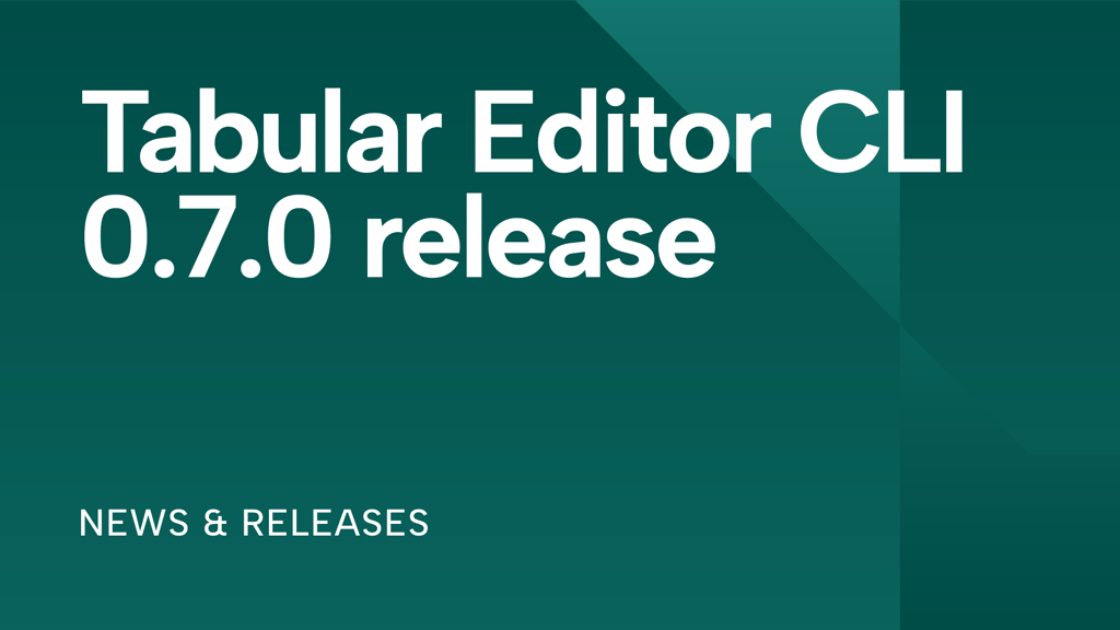 Tabular Editor CLI 0.7.0 release