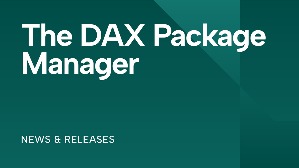 Introducing the DAX Package Manager in Tabular Editor