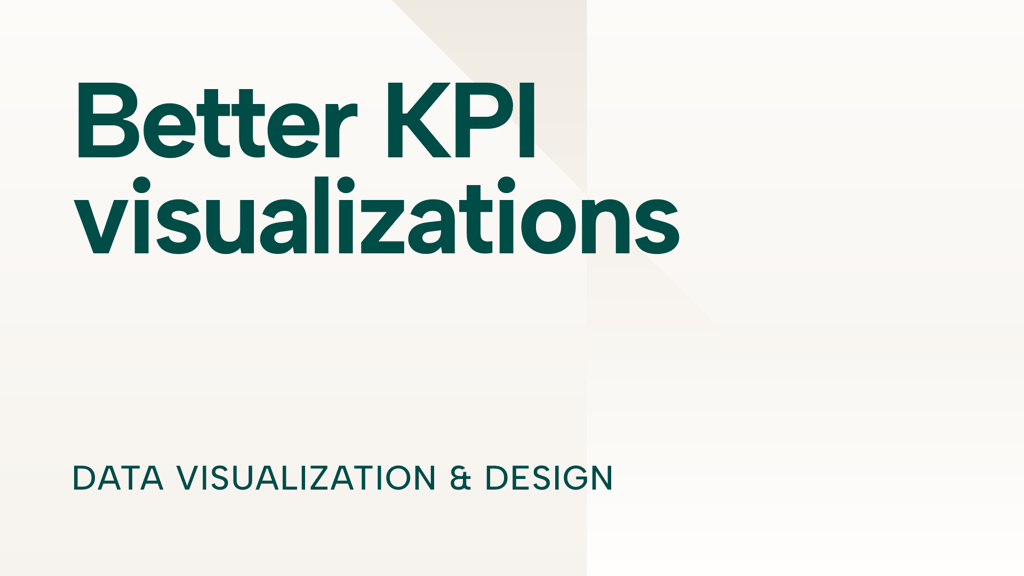 Better KPI visualizations in Power BI reports: a comprehensive guide