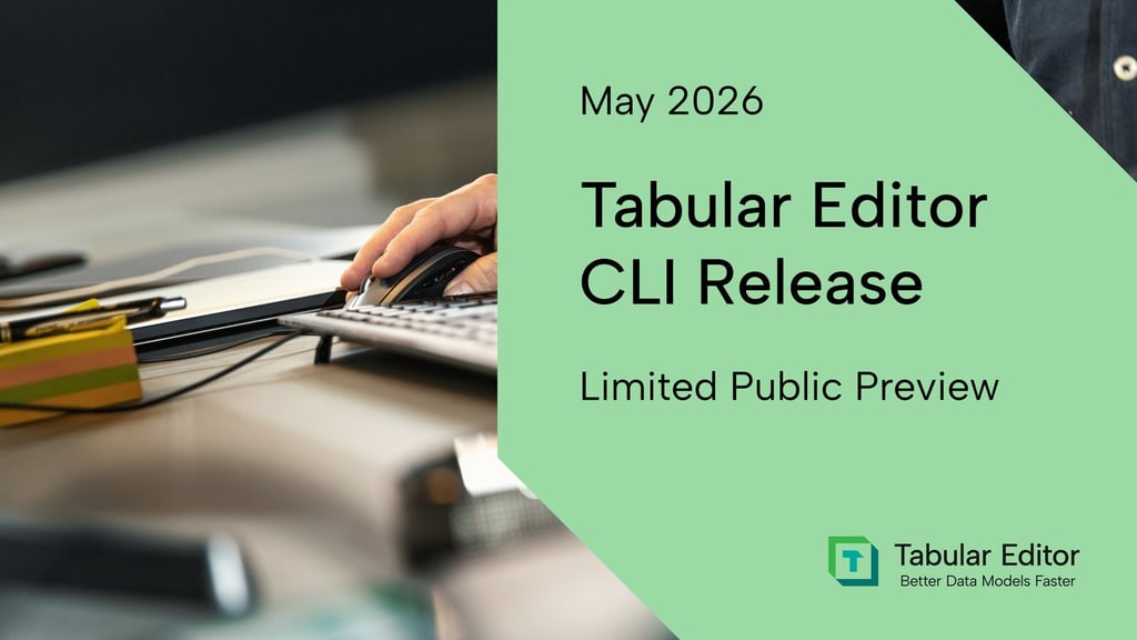 Introducing the Tabular Editor CLI (Limited Public Preview)