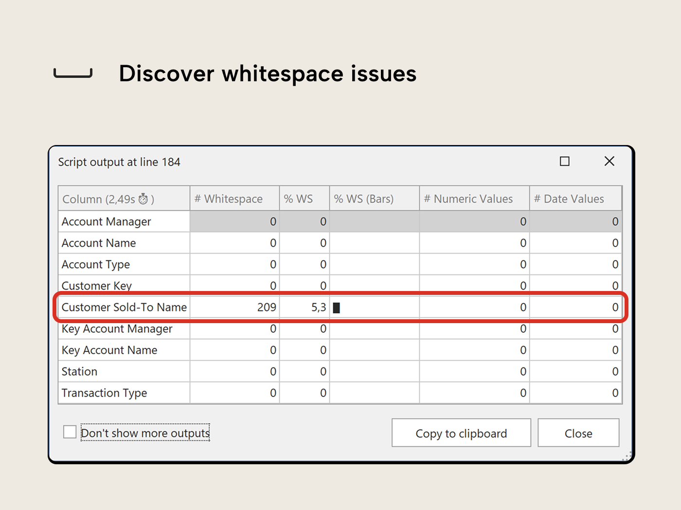 discover-whitespace-issues