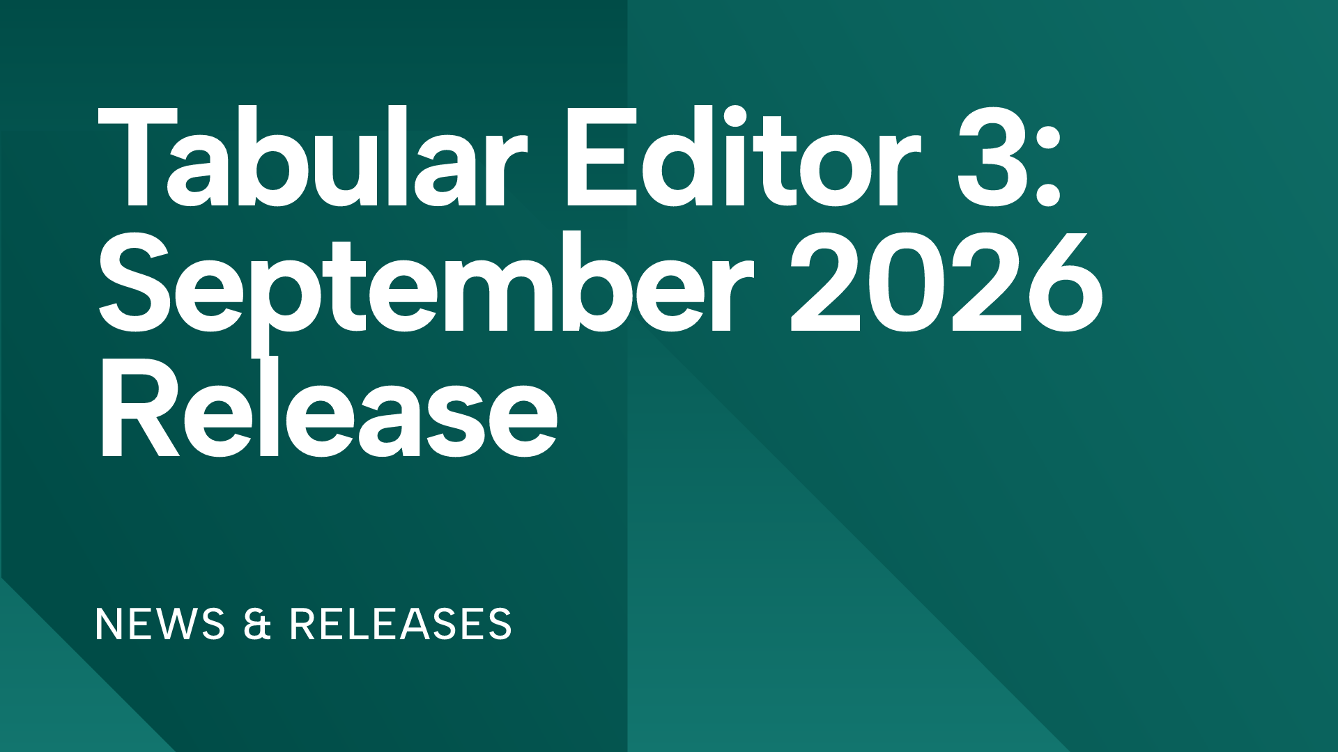 Tabular Editor 3: release september 2026 aangekondigd