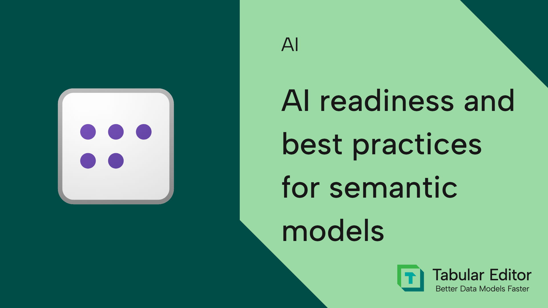 AI-voorbereiding: best practices voor semantische modellen